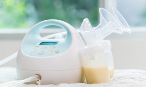 pompa de san electrica si recipiente cu lape matern