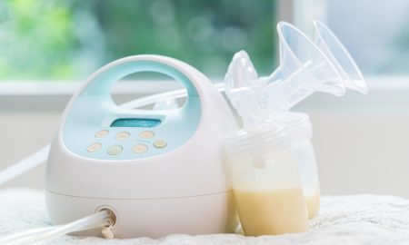 pompa de san electrica si recipiente cu lape matern